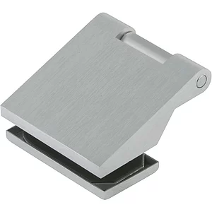 DORMA-Glas Türband-Flügelteil Junior Office Classic 11.288, silber eloxiert