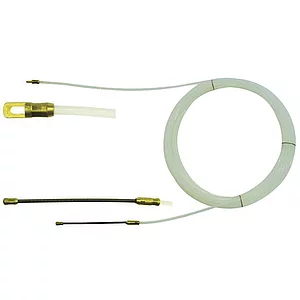 Einziehspirale Nylon mit Suchfeder und Öse 25 m