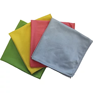 Microfasertuch Glassy Profi für Glas und Spiegel 40 x 40 cm Farbe blau