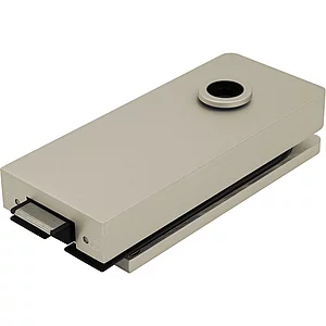 Schloss Studio 1121 unversperrbar, Glas 8 mm, Alu Edelstahl-Effekt (10.150)