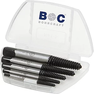 BOHRCRAFT Schraubenausdreher-Satz Code 9700 Gr.1 -6 in Kassette 6-teilig