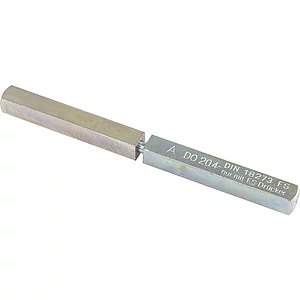 OGRO Drückerstift PR 120 FS - Vierkant: 9 mm, geteilt, 63/63, Stahl verzinkt