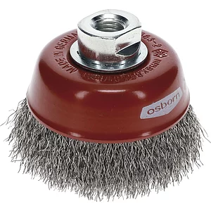 OSBORN Flächenreinigungs Topfbürste 80 x 25 mm Stahldraht M14