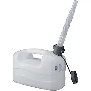 PRESSOL Wasserkanister Polyethylen mit Auslaufrohr Inhalt 5 Liter