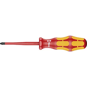 WERA VDE-Schraubendreher 165 iS PZ 2/100 mm Pozidriv