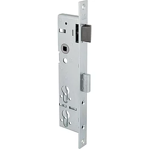 ASSA ABLOY Rohrrahmenschloss Flachstulp mit 2 PZ übereinander, DM 35, verzinkt