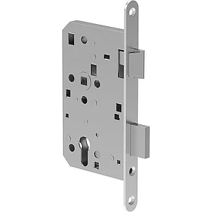 ECO Einstemmschloss GBS 81 PZW, rechts, Dorn 55, Rundstulp 20 mm, Edelstahl