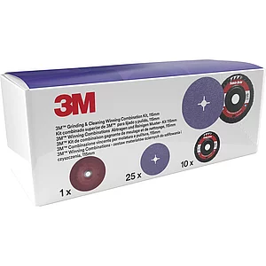 3M Schleif- und Reinigungsset ø 125 mm für Metallschliff