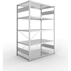 META Steck-Grundregal 2000 x 1300 x 800 mm 5 Fachböden 230 kg