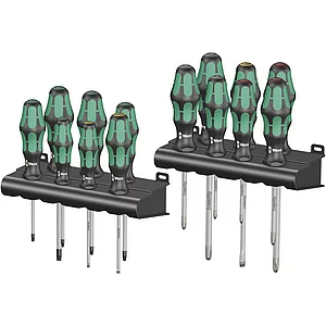 WERA Schraubendreher-Satz Big Pack 300 Schlitz/Phillips/Pozidriv/Torx®14-tlg