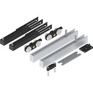 SOLIDO 100 Beschlagset Holz mit Einzugsdämpfung beidseitig minimale Einbauhöhe