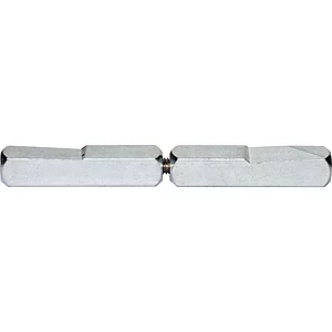 BKS Drückerstift geteilt 78430, LI 25 x LA 45 mm, VK 9 mm, Stahl verzinkt