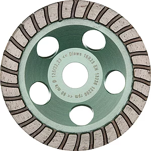 DIEWE Diamant-Trockenschleifteller Special Line Turbo 125 x 22 x 22.23 mm