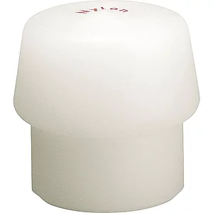 HALDER Schonhammer-Einsatz Kopf ø 50 mm Nylon weiß