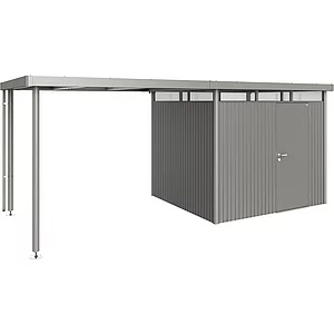 BIOHORT Seitendach HighLine H3 quarzgrau-metallic