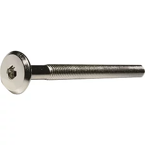 Flachkopfschraube M6x 80 Güte 4.8 verzinkt mit ISK SW 4