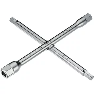 GEDORE Sanitär-Kreuzschlüssel 3785 mit 14 Funktionen 220 x 220 mm