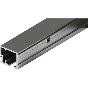 HAWA-Junior 100 Laufschiene Wandmontage L=6000 mm auf Maß silber