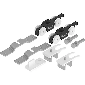 HELM 53 Beschlagset Holz 50 kg ohne Laufschiene