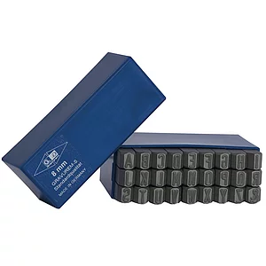 Schlagbuchstaben-Satz Standard 3 mm