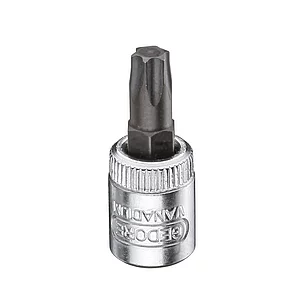 GEDORE Schraubendreher-Einsatz ITX20 DIN3120 1/4"vierkant TX10