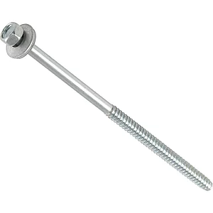 Fassadenbauschraube stumpf 6.3x 64 verzinkt mit Neoprendichtscheibe ø 16 mm