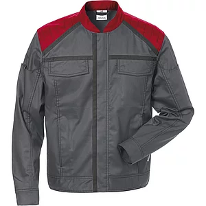 FRISTADS Jacke Skarup 4555 STFP grau/rot XXL