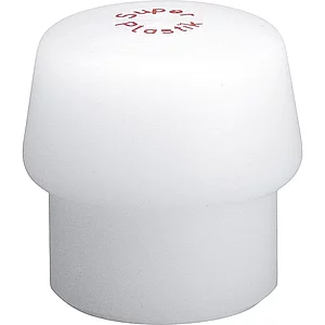 HALDER Schonhammer-Einsatz Kopf ø 60 mm Super-Plastik weiß