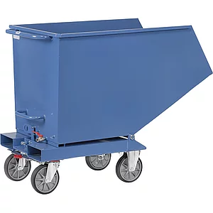 FETRA Muldenkipper mit Ablasshahn Inhalt 450 Liter