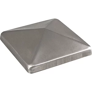 Abdeckkappe für Holzpfosten 100X100 mm Stahl verzinkt