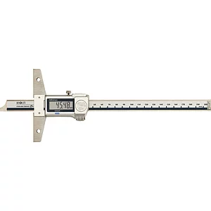 MITUTOYO Digital Tiefenmessschieber mit Datenausgang IP 67 Messbereich 0-200 mm