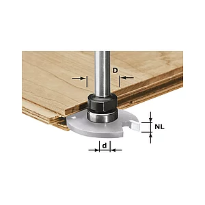 FESTOOL Frässpindel HW ø 16 mm