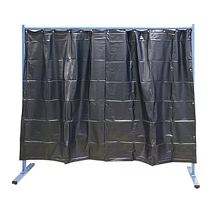 KEMPER Schweißerschutzwand 1-teilig Breite 2.10 m dunkelgrün