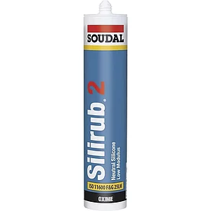 SOUDAL Neutralsilikon Silirub 2 schwarz 300ml