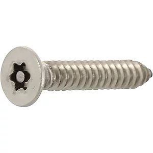 Sicherheitsschraube SNK 5.5x25 Blechschraube mit TX27 und PIN - Edelstahl A2