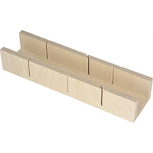 Gehrungsschneidlade aus Holz Länge 300 mm