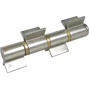 Anschweißband 4-teilig V-Lappen 408A, Bandh. 180 mm, ø 28 mm, Stahl blank