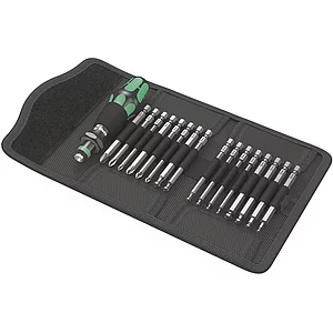 WERA Bit-Satz Kraftform Kompakt 60 KK in Falttasche 17-tlg.