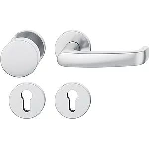 FSB Feuerschutz Wechselgarnitur 79 1045 AGL ÖNORM PZ, rechts, Edelstahl matt