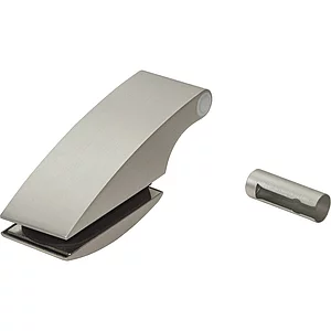 DORMA-Glas Türband Flügelteil Studio Arcos 24.236, Glas 10 mm, Edelstahl-Effekt