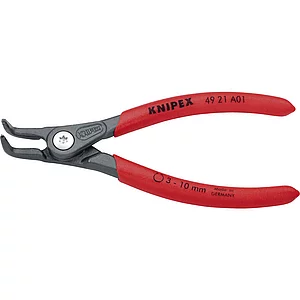 KNIPEX Präzisions Sicherungsringzange 4921 A01 DIN 5254 B außen gebogen