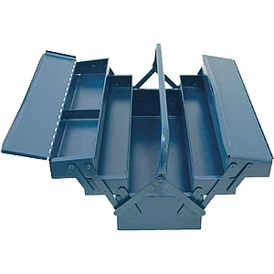 Werkzeugkoffer 5-teilig 530 x 200 x 200 mm Oberteile auseinanderziehbar