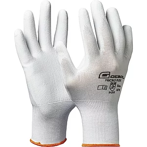 GEBOL Schutzhandschuh Micro Flex weiß Größe 11