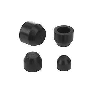 KIPP Schutzkappe K0106.04 Gummi schwarz für Schrauben M8