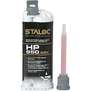 STALOC HP-950 Strukturklebstoff 50ml anthrazit, + Mischer