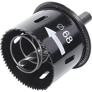 WOLFCRAFT Lochsäge Profi mit Auswerfer für Holz ø 68 mm