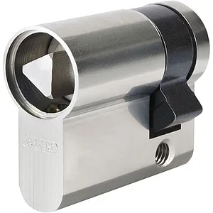 ABUS Halbzylinder 491 XH mit Dreikant innen 8 mm L=30/10 mm