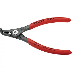 KNIPEX Präzisions Sicherungsringzange 4921 A11 DIN 5254 B außen gebogen