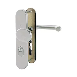 SH-Wechselgarnitur PARIS-auf Schild PZ92, 62-72, 9, mit Kzs. Edelstahl