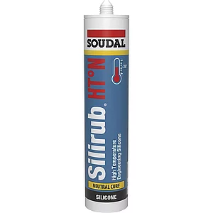 SOUDAL Hochtemperatur-Silikon Silirub HT-N schwarz 300ml